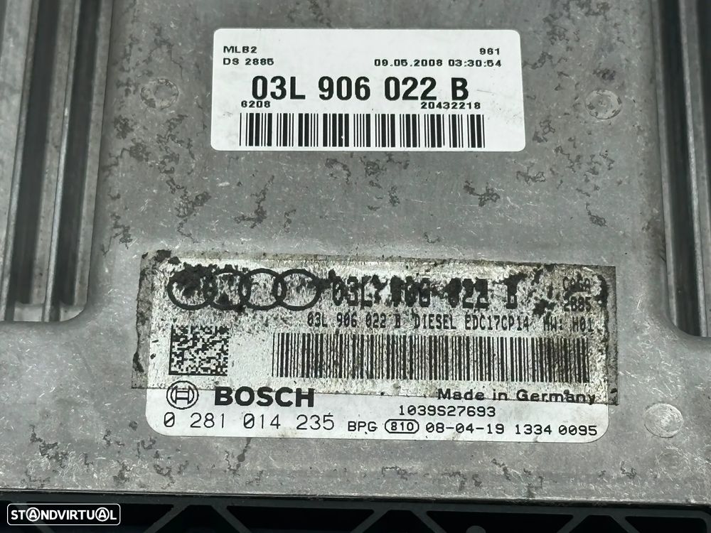 Centralina Motor - Audi A4 B8 (2008) - 4