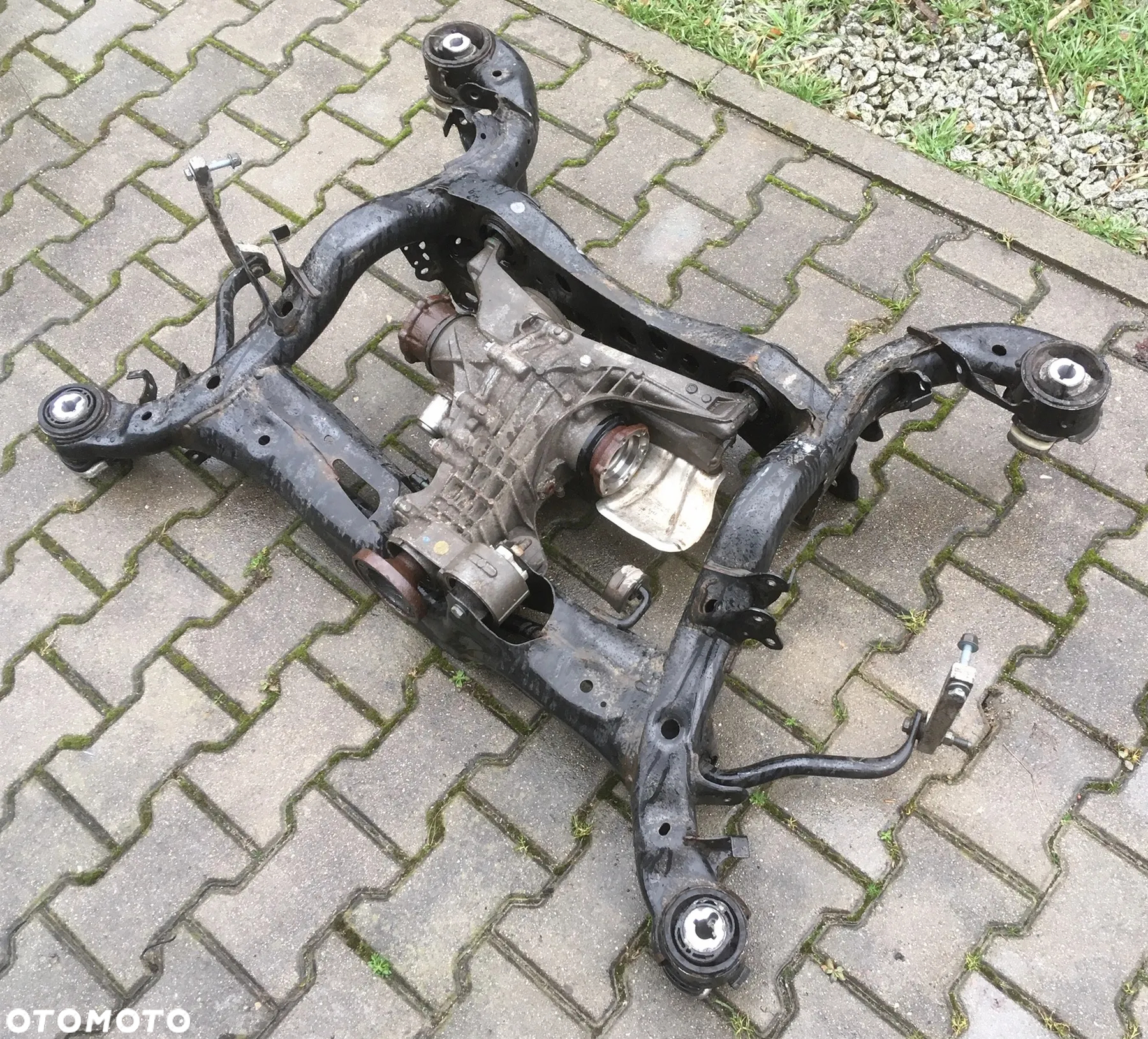 Audi Q5 80A kołyska sanki wózek zawieszenie tył - 3