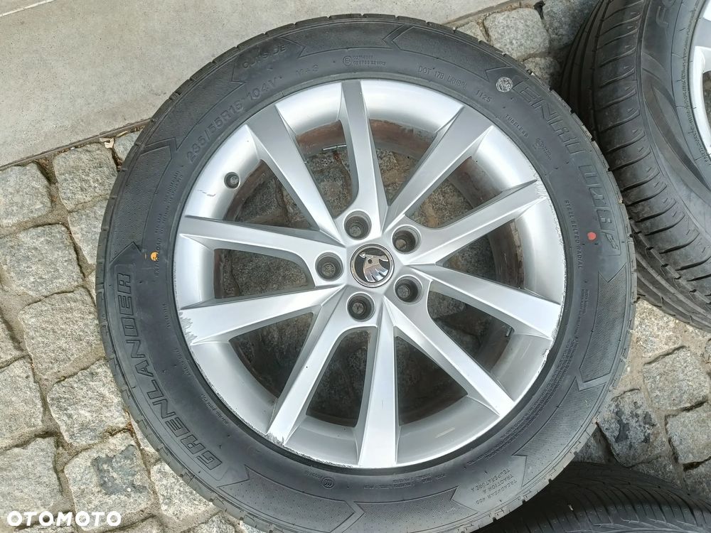 Felgi Aluminiowe 18 Skoda Kodiaq 5x112 7Jx18H2 ET43 565601025D Seat Audi VW - 2