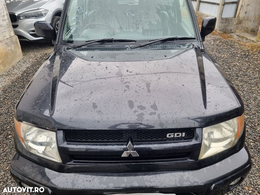 Capota Mitsubishi Shogun Pajero Pinin 1999 - 2006 SUV 4 Usi Samtschwarz Metalizat A01 ... - 1