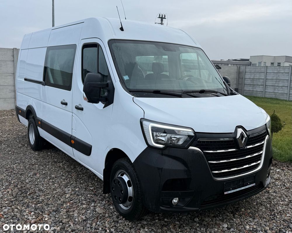 Renault MASTER 6 MIEJSC L3H2 BRYGADOWKA,DOKA, GWARANCJA,3.5t hak. klima,tempomat,kamera - 3