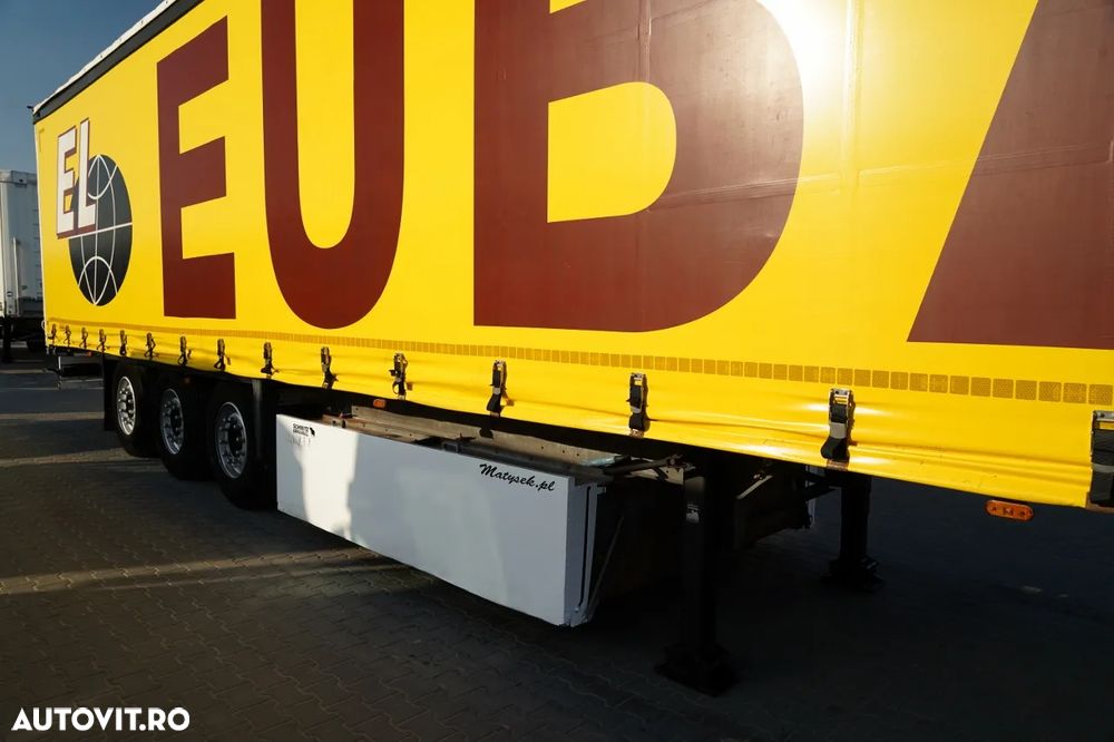 Schmitz Cargobull CORTINĂ / COȘ PENTRU PALEȚI / STANDARD / - 9