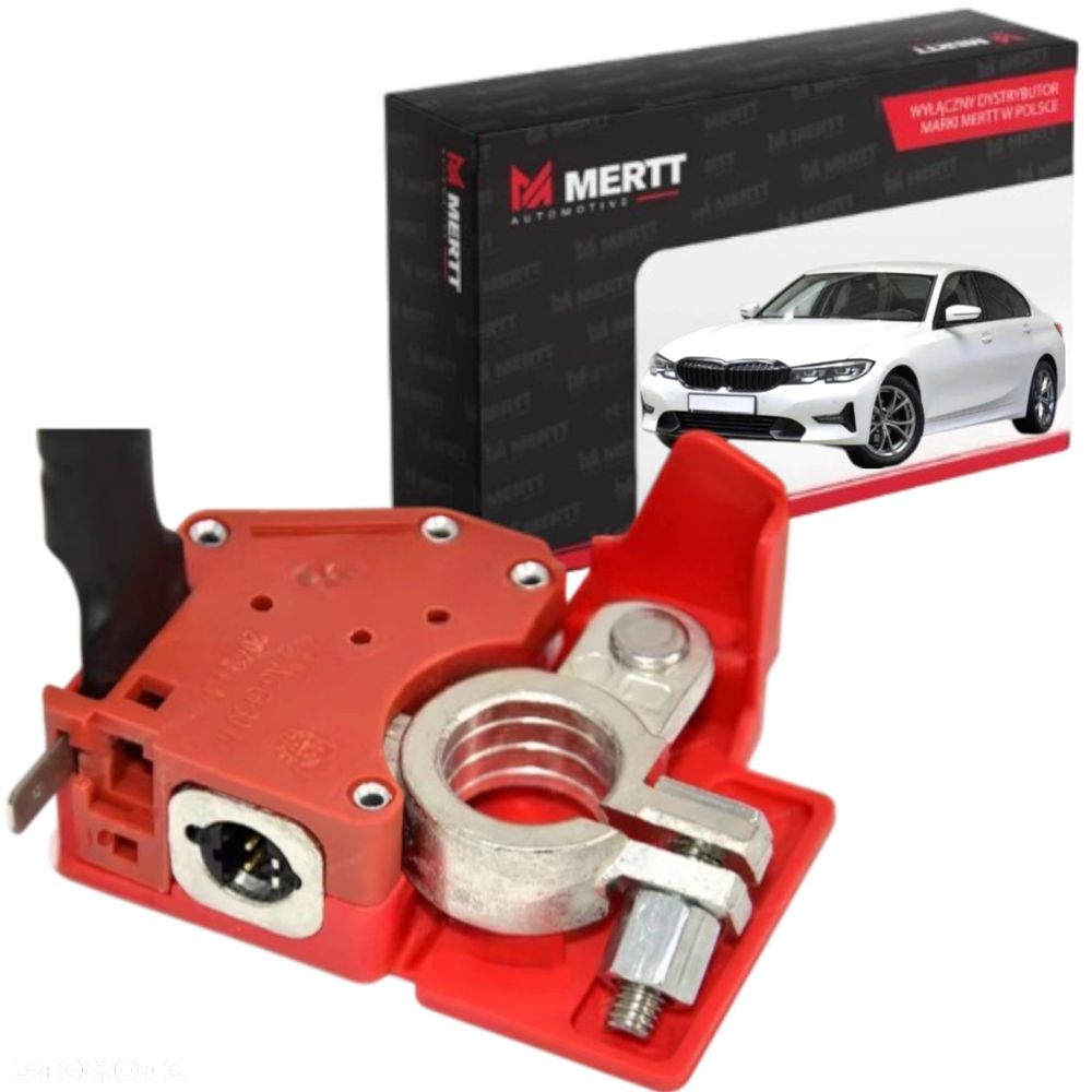 BMW 3 G20 G21 KLEMA KABEL PLUSOWA PIROTECHNICZNA HYBRYDA 5A690C1 - 1