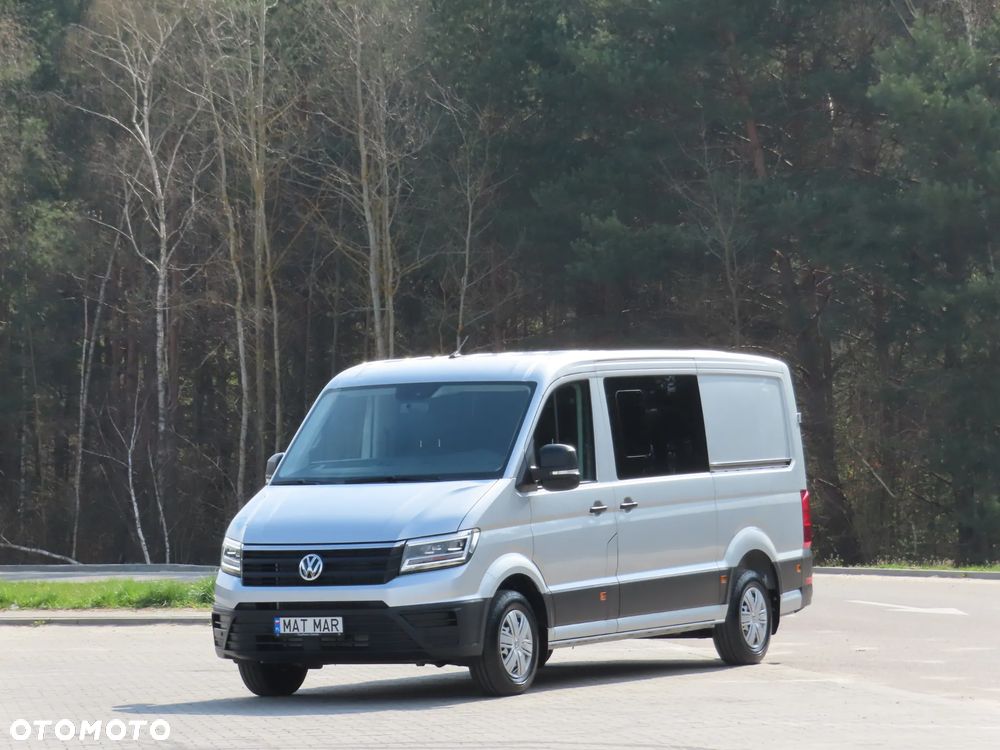 Volkswagen Crafter 35 BiTDI 2.0 177 KM AUTOMAT 6-Cio Os.+ 1036 Kg Ładowność MIXTO Indywidualna Zabudowa VIP, L2H1 Furgon Blaszak, 5905 mm Dł, FULL LED, DRZWI PRZESUWNE Z OBU STRON, HAK 3000 Kg, Rozstaw Osi 3665 mm, Stan Wizualny I Techniczny NOWY Tak Jak Z Taśmy Produkcyjnej Gotowy Dostępny OKAZJA POLECAM - 1