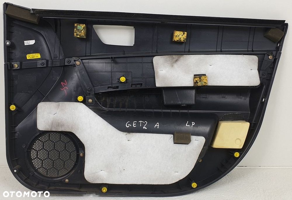 TAPICERKA BOCZEK DRZWI LEWY PRZÓD HYUNDAI GETZ - 4