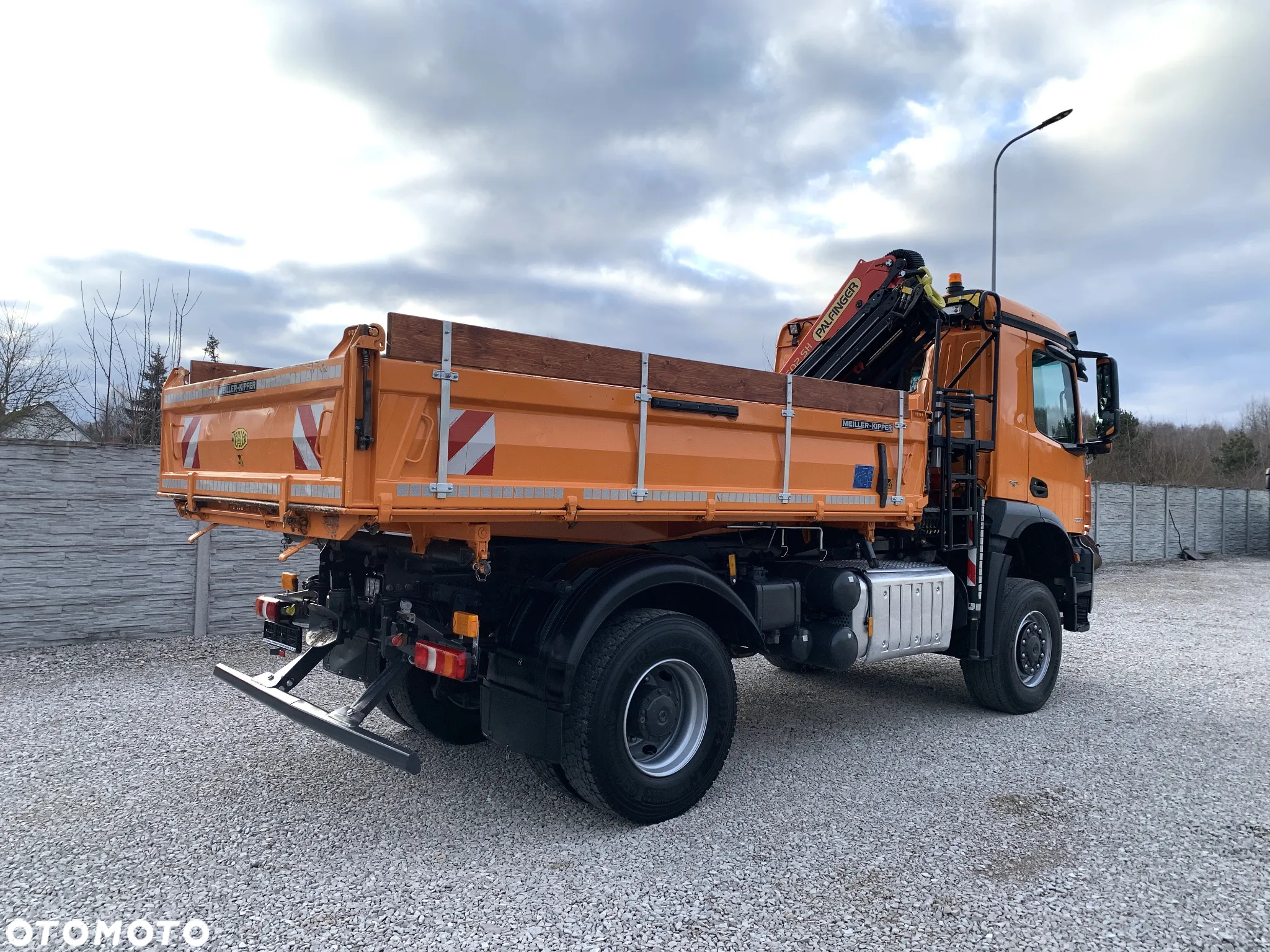 Mercedes-Benz AROCS 1835, 4X4, MEILLER + PALFINGER, - 4