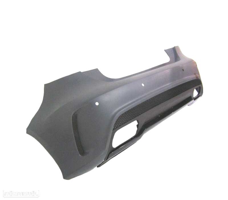 PARA-CHOQUES TRASEIRO MERCEDES CLASE A W176 12-18 LOOK AMG A45 PDC - 2