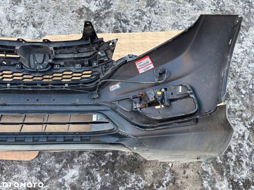 honda cr-v iv zderzak przedni atrapa gril czujniki pdc halogeny lift nh731p - 13