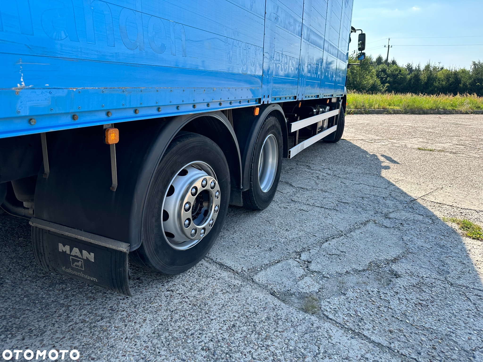 MAN TGM 26.290  KONTENER 33 PALETY  ORG. 275 TYS KM -dl 8.50m - 11