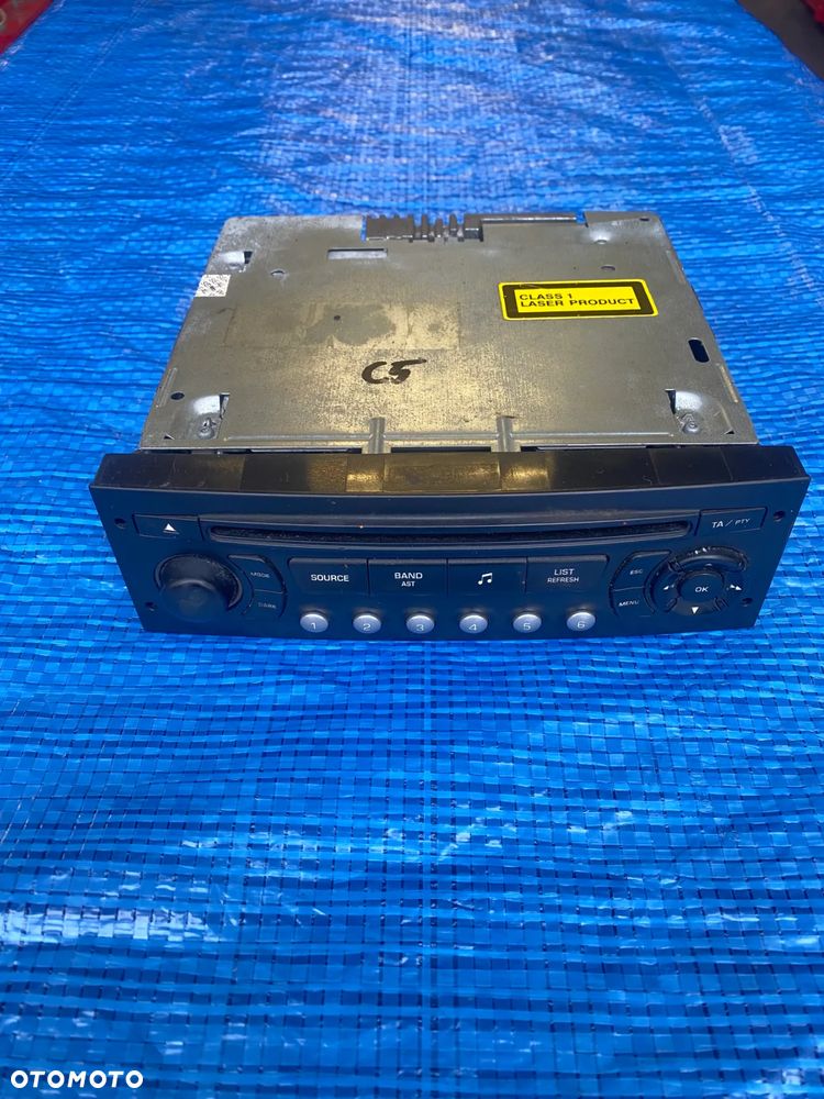 CITROEN C3 PEUGEOT 307 LIFT RADIO RADIOODTWARZACZ FABRYCZNE CD - 2