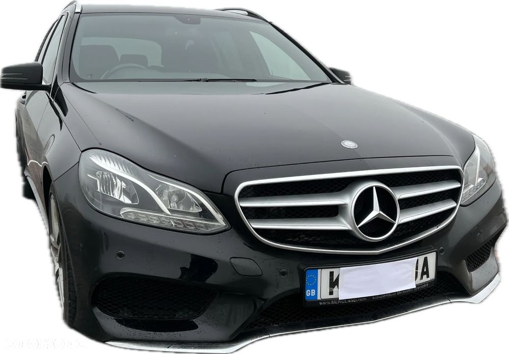 Przód kompletny zderzak AMG maska błotniki chłodnice pas przedni lampy LED OE Mercedes W212 Lift C197 - 9