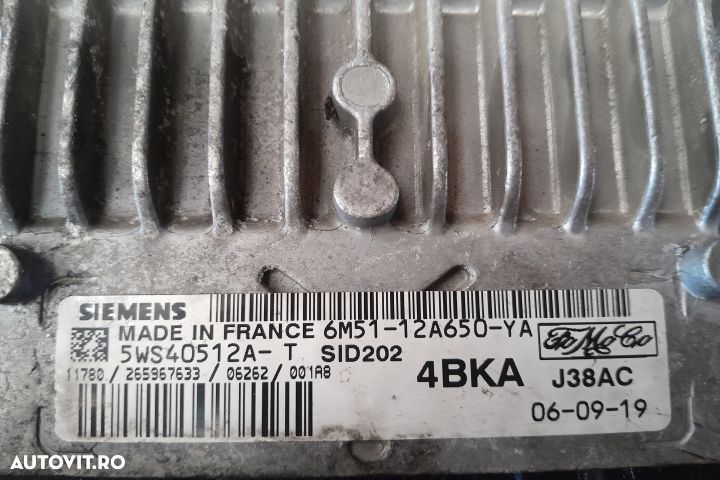 Calculator motor ECU 6M51-12A650-YA 6M51-12A650-YA Ford Galaxy 2 [200 - 2