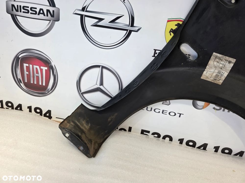 FORD FIESTA MK6 , LIFT 02-08 LEWY BŁOTNIK PRZEDNI PRZÓD NR AUKCJI BŁ250 - 16