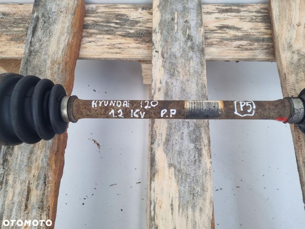 PÓŁOŚ Hyundai I20 1.2 16V PRAWA PRZEDNIA _ półośka prawy przód Manual - 3