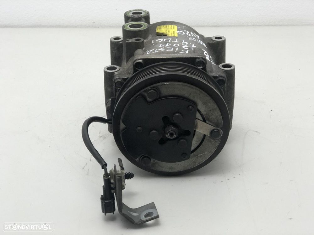 Compressor de ar condicionado FORD FIESTA VI 1.4 TDCi REF. 8V5119D629DF MOTOR KV... - 2