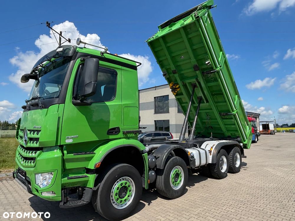 Mercedes-Benz AROCS 3251 8x4 Hydroburta Meiller Kiper (3248, 3243, 3245, 3246) bezwypadkowy z Niemiec, TOP stan . gotowy do pracy. - 11