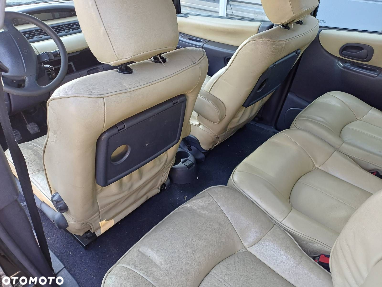 FOTELE KOMPLET LEWY PRAWY KANAPA TRZECI RZĄD RENAULT ESPACE III - 4