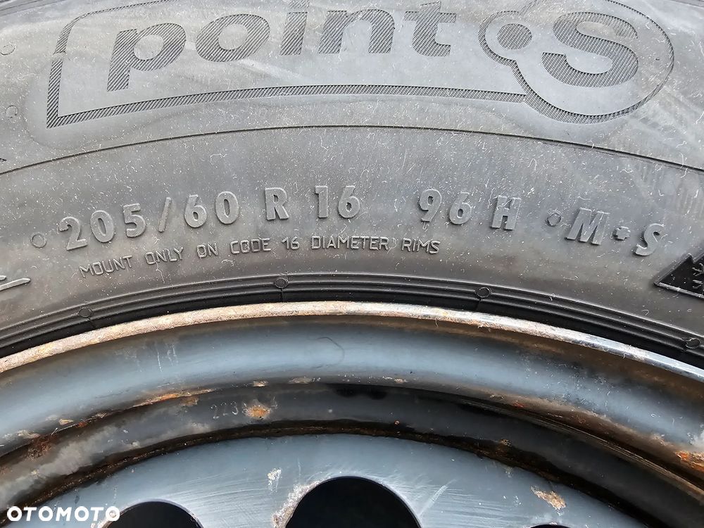 FELGI KOŁA STALOWE OPONY ZIMOWE OPEL OPEL ASTRA J K MOKKA 5X105 16 CALI 205/60/16 ET39 - 7