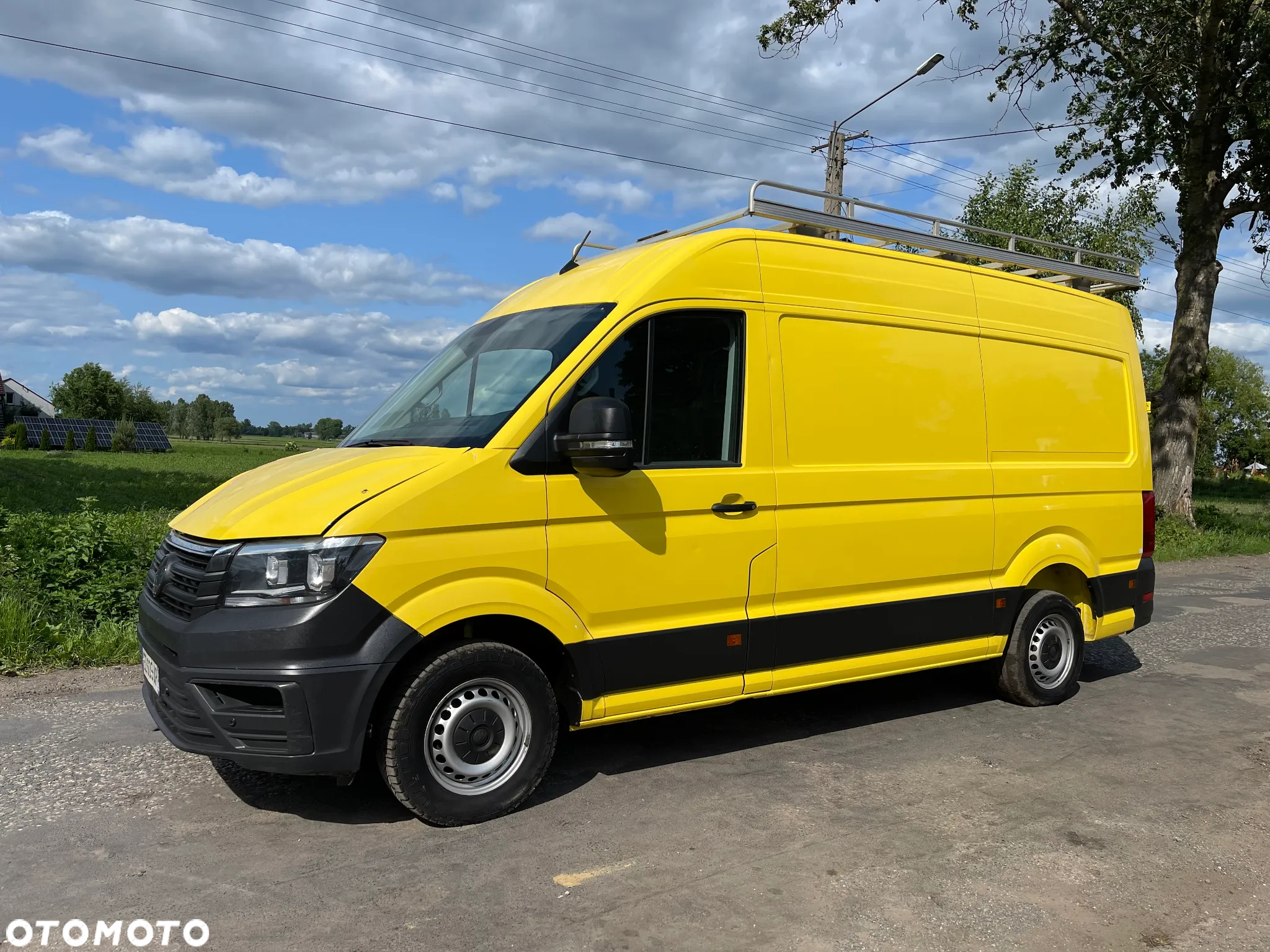 Volkswagen Crafter ROK 2018 Nowy model Średniak Średni 2.0 TDI 140 KM KLIMA - 3