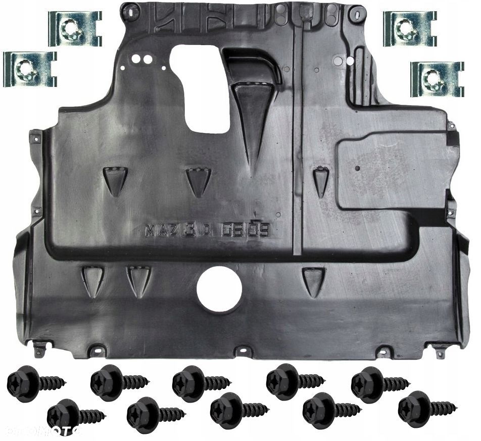 Mazda 3 5 2003-2009 osłona pod silnik spinki DIESE