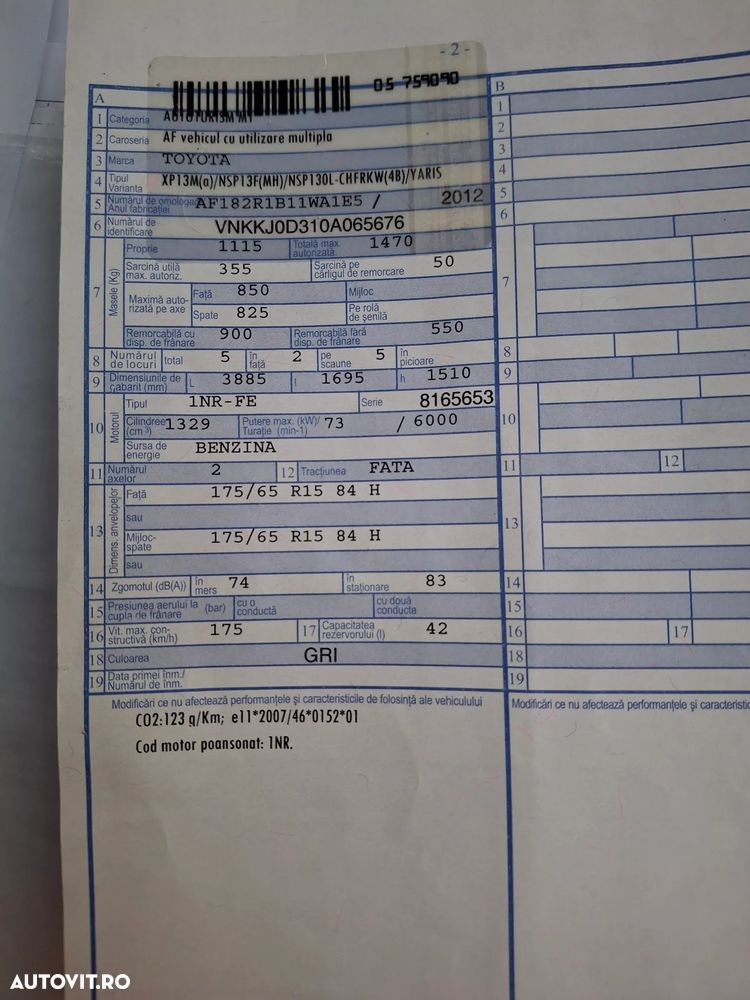 Toyota Yaris 1.3 VVT-i Terra - 5