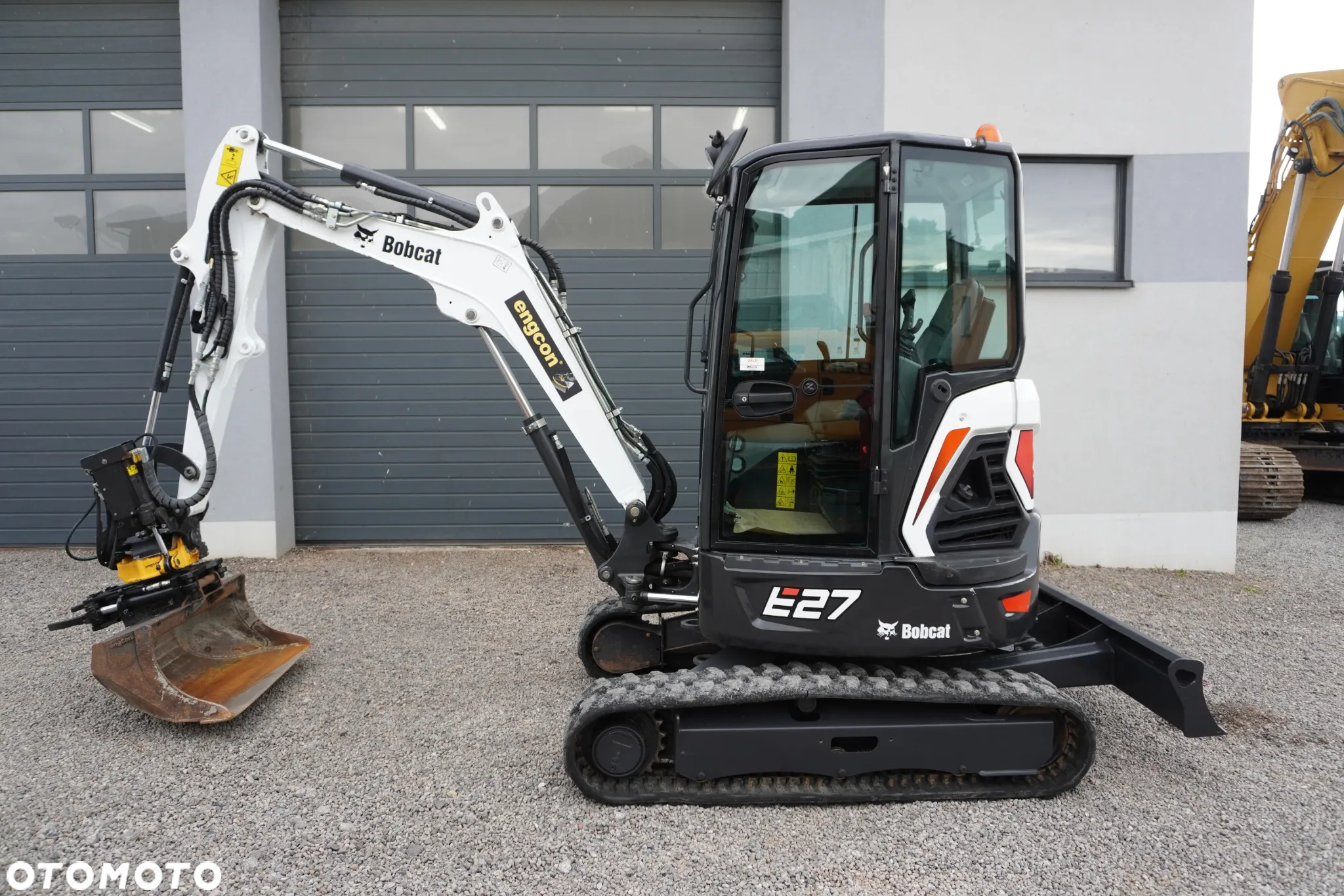 Bobcat E 27 Rototilt / Szczypce / - 4