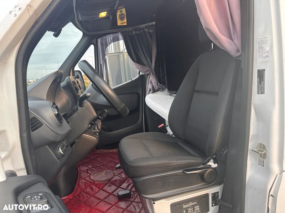 Mercedes-Benz SPRINTER 316 CDI PRELATA CABINA DE DORMIT IN SPATE - 10