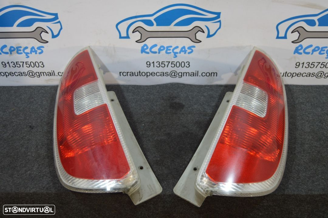 FAROLIM FAROLINS TRASEIRO TRÁS ORIGINAIS 5J7945096 5J7945112 SKODA ROOMSTER 5J - 3