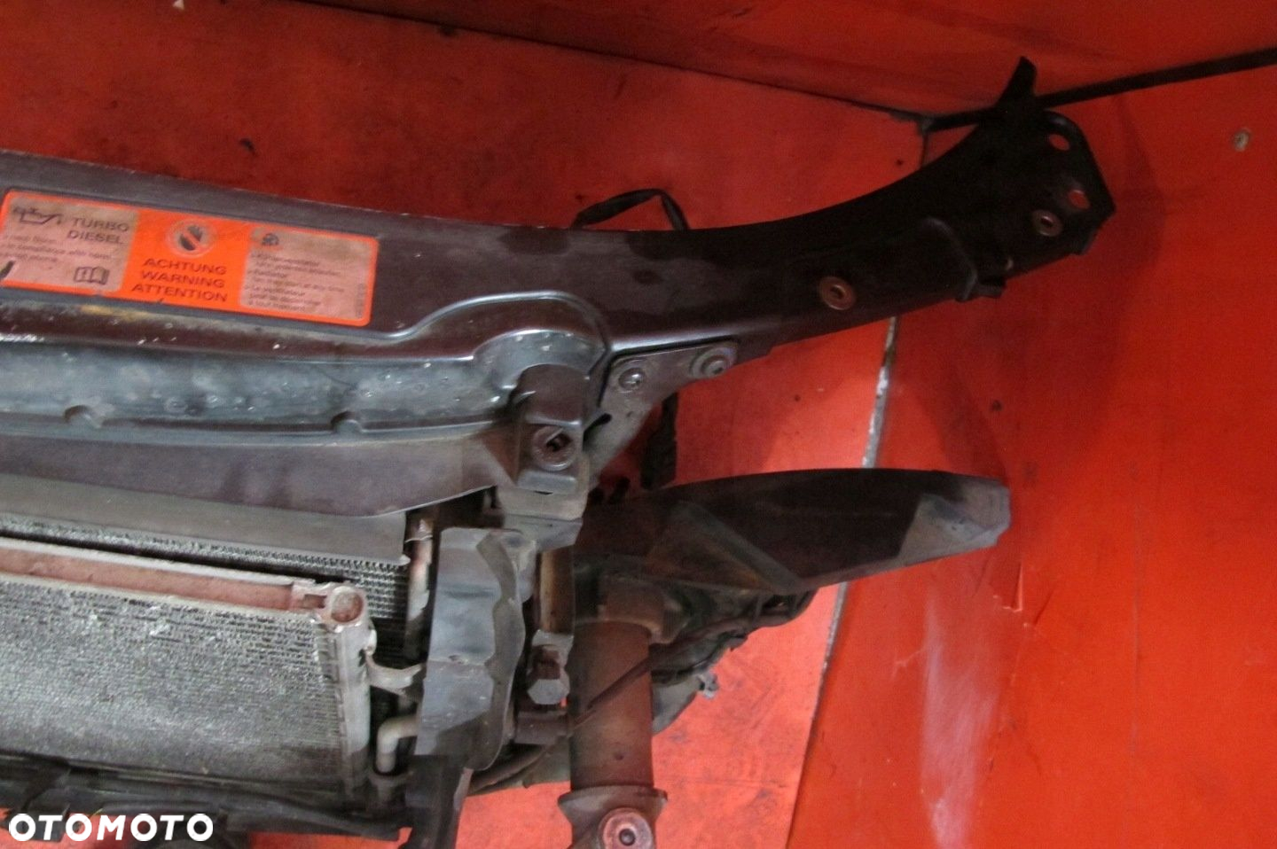 AUDI A4 B6 8E 2.5 TDI BFC PAS PRZEDNI CHŁODNICE WENTYLATOR KOMPLET - 5