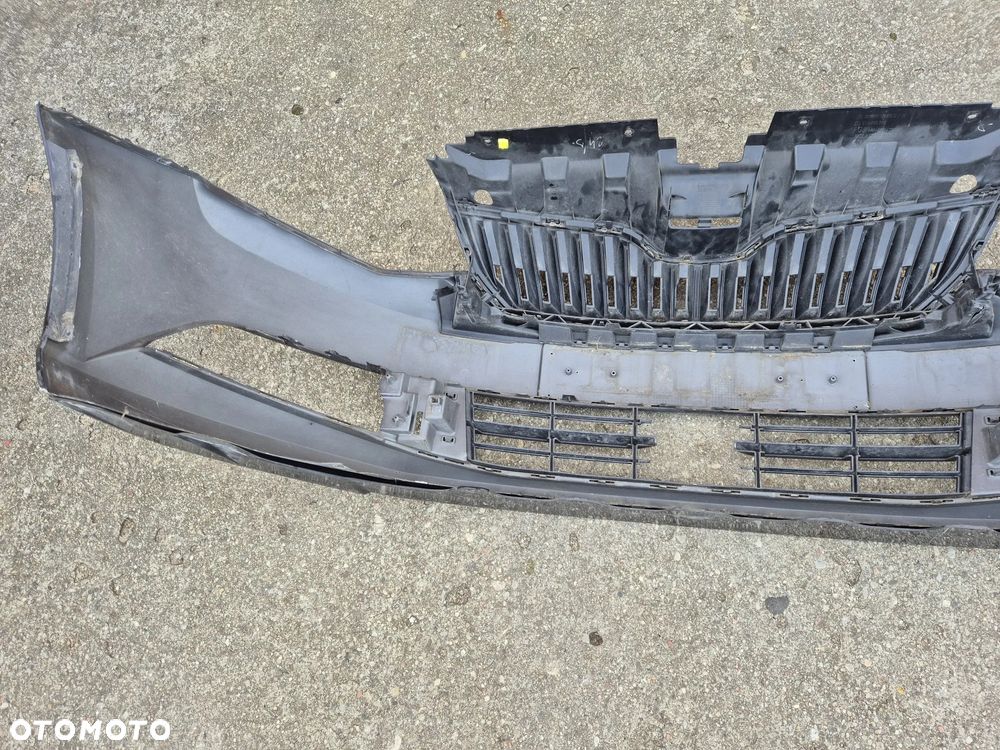 Skoda Fabia III 3 Monte Carlo 14- zderzak przedni spoiler grill kratka 6V - 6