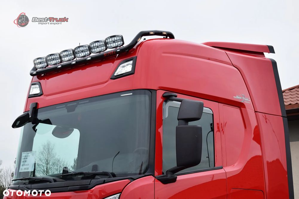 Scania S450 / FULL LED / KLIMA POST. / RETARDER / ZBIORNIKI  1400 L /  DUŻE ZEGARY - 7