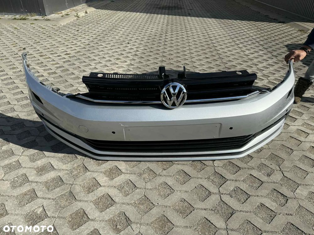 Vw Touran III 5TA Zderzak przód przedni kompletny LA7W 4xPDC xenon 2015- - 6