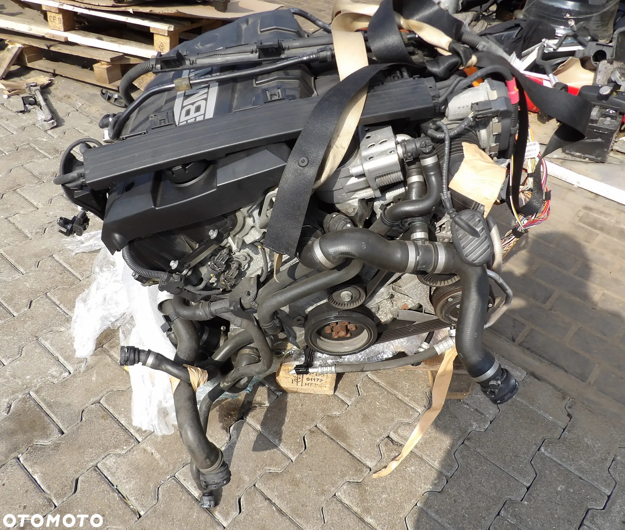 BMW - E80,E90 - N43 B20A - 2.0 BENZYNA - KOMPLETNY SILNIK - PRZEBIEG 85,036 km - SUPER STAN - 2