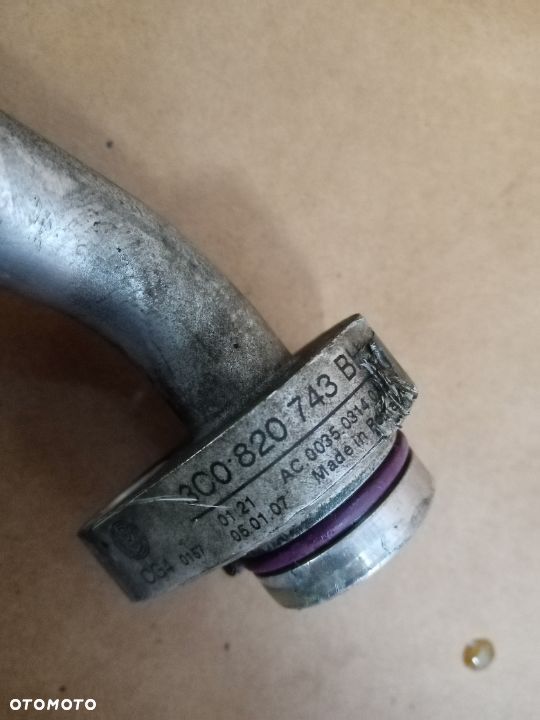 Przewód rurka klimatyzacji klimy VW Passat B6 3C0820743BH - 2