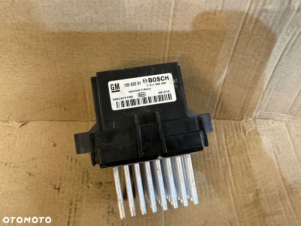 Rezystor opornik dmuchawy Opel Mokka 13503201 - 1