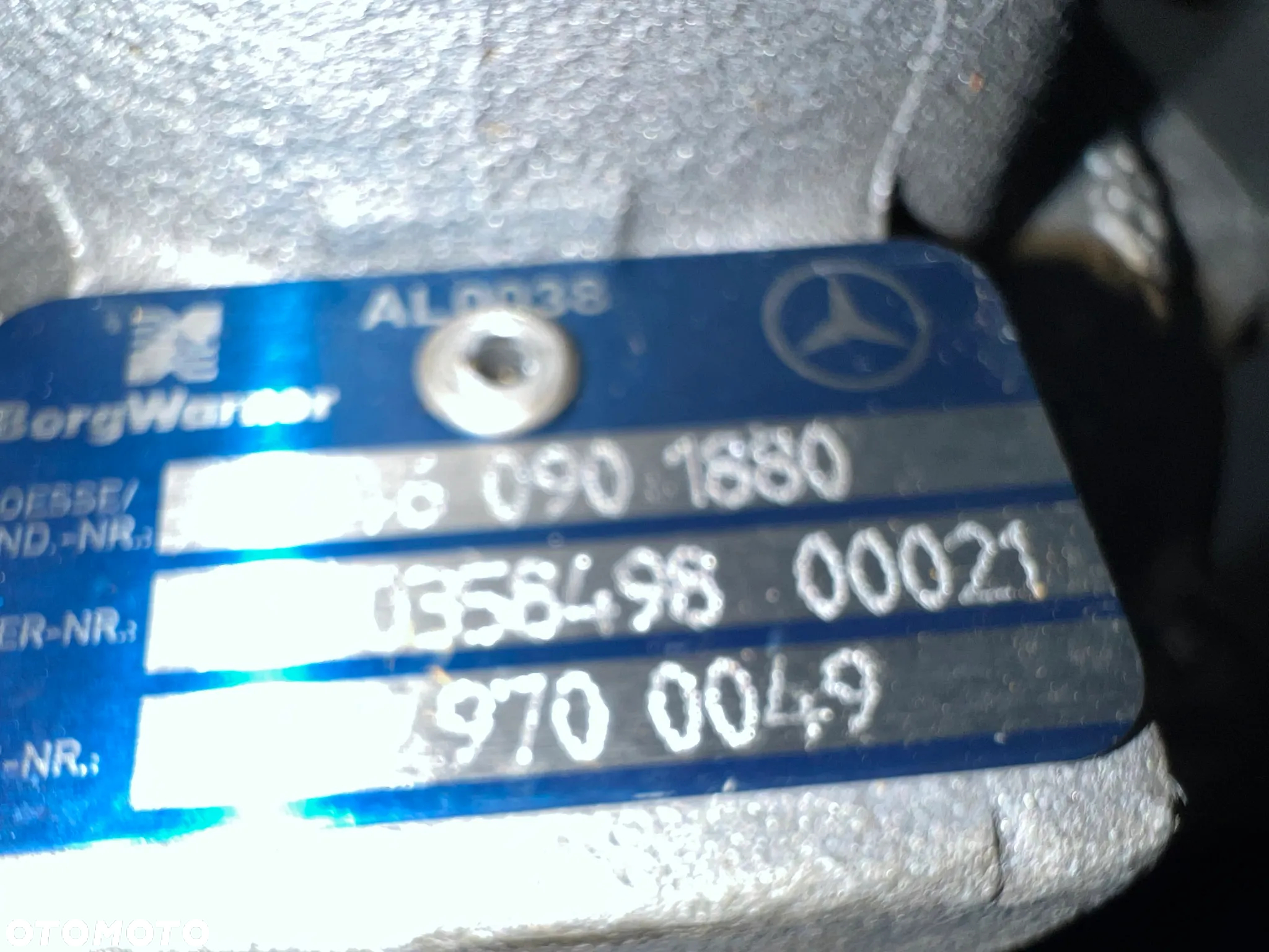 Sprinter W906 2,2CDi turbina A6460901880  A6460900280 A6460901180nowa - 4
