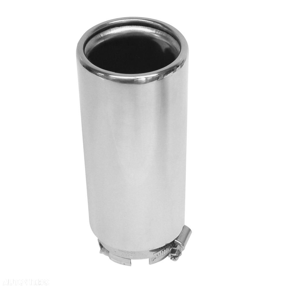 Ornament toba Carpoint, inox, model rotund  30-54/65/140mm - 1