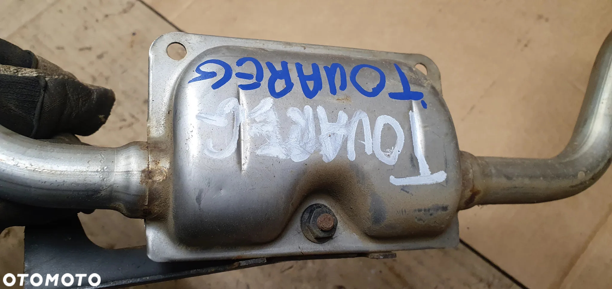 Tłumik wydech Webasto ogrzewania postojowego VW Touareg 3.0 TDI 7L0819084B - 8