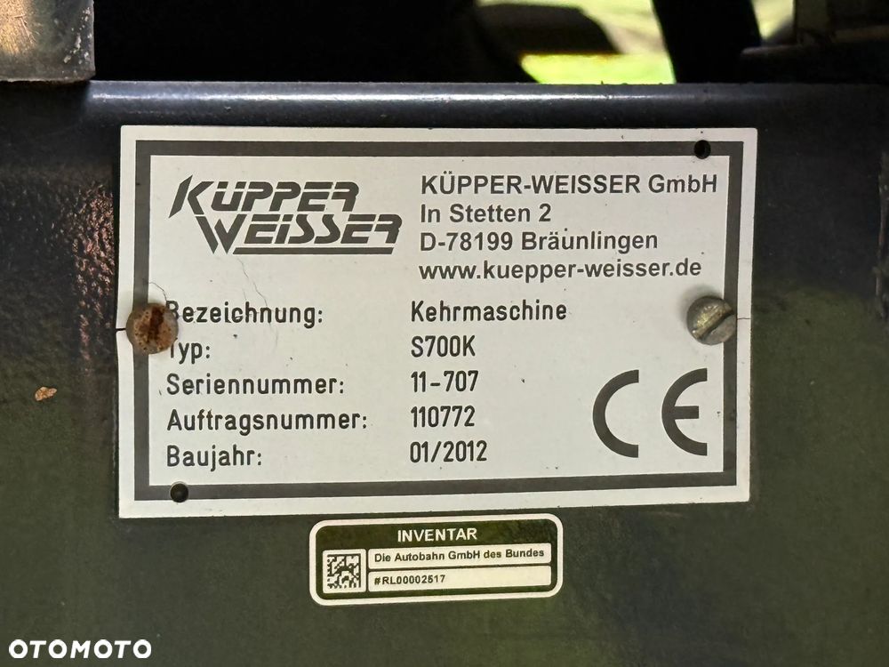 DAF CF 75.310 ZAMIATARKA KUPPER WEISSER S700 - 13