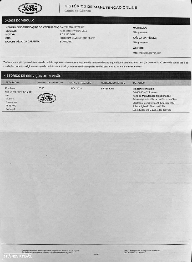 Land Rover Range Rover Velar 2.0 D SE - 24