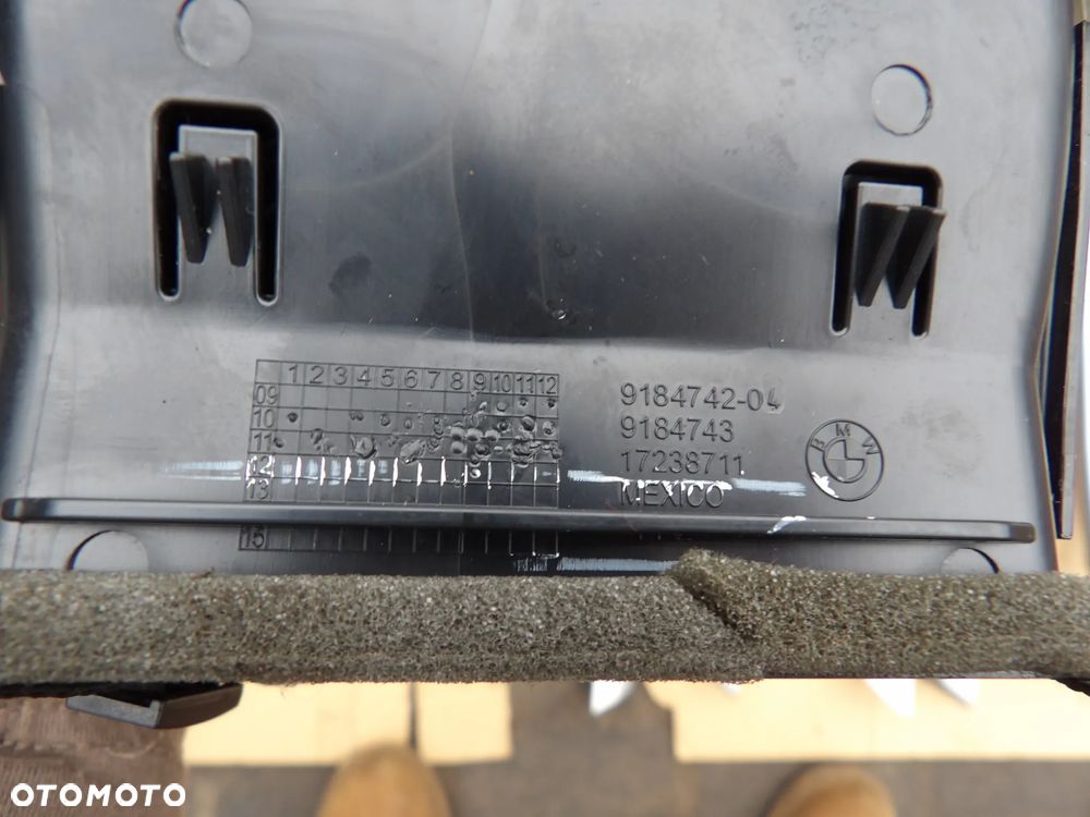 BMW - F25,X3 - KOMPLET DEKORÓW - LISTWY OZDOBNE - KRATKI NAWIEWU - ALUMINIUM - 9184742  9257224 - 4