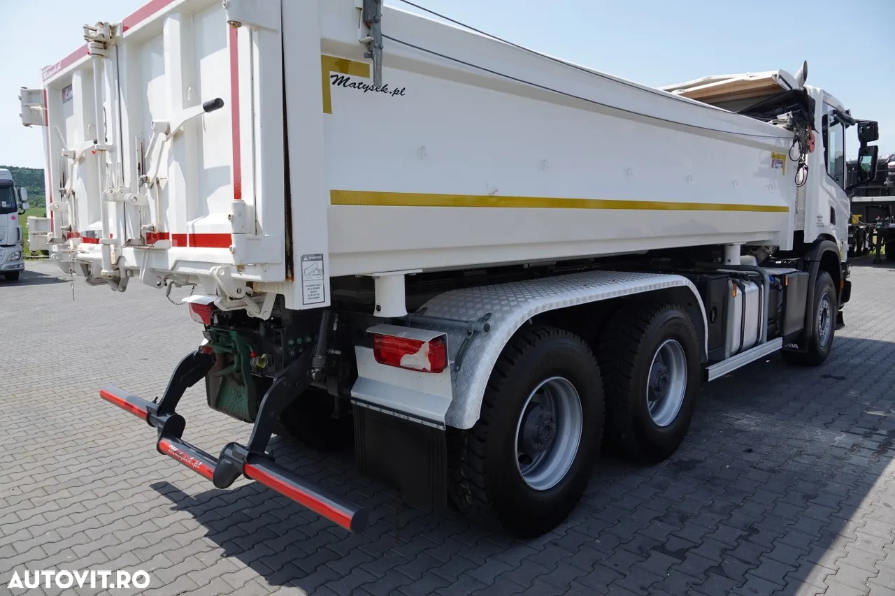 Scania P 370 XT / 6x4 / BASCULANTE / HYDROBOARD / BORDMATIC / 2021 - 20