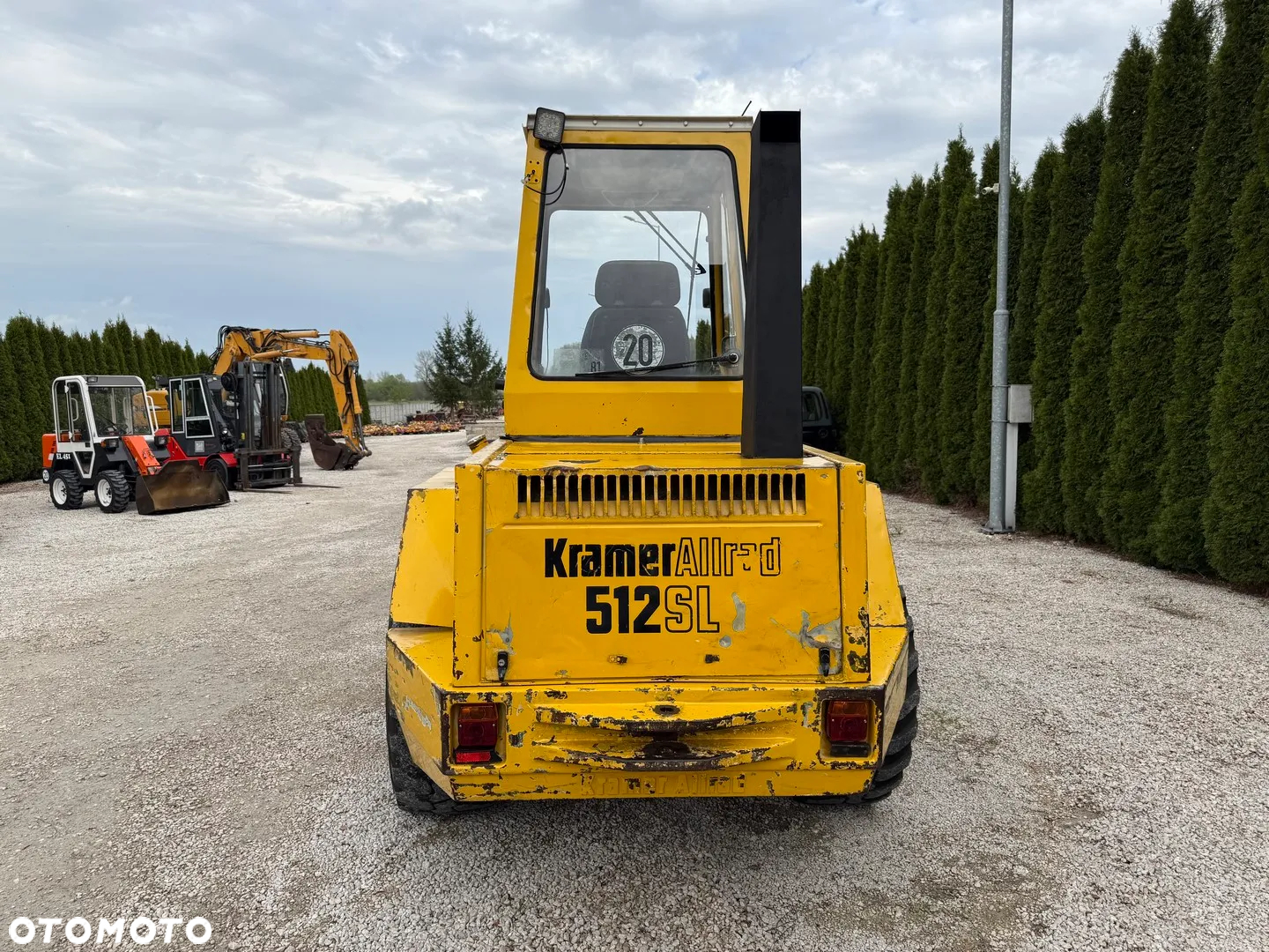 Kramer 512 SL / ŁADNA! / Z NIEMIEC / BARDZO ZWROTNA - DWIE OSIE SKRĘTNE / ORYGINAŁ / 418 318 420 520 312 320 - 7