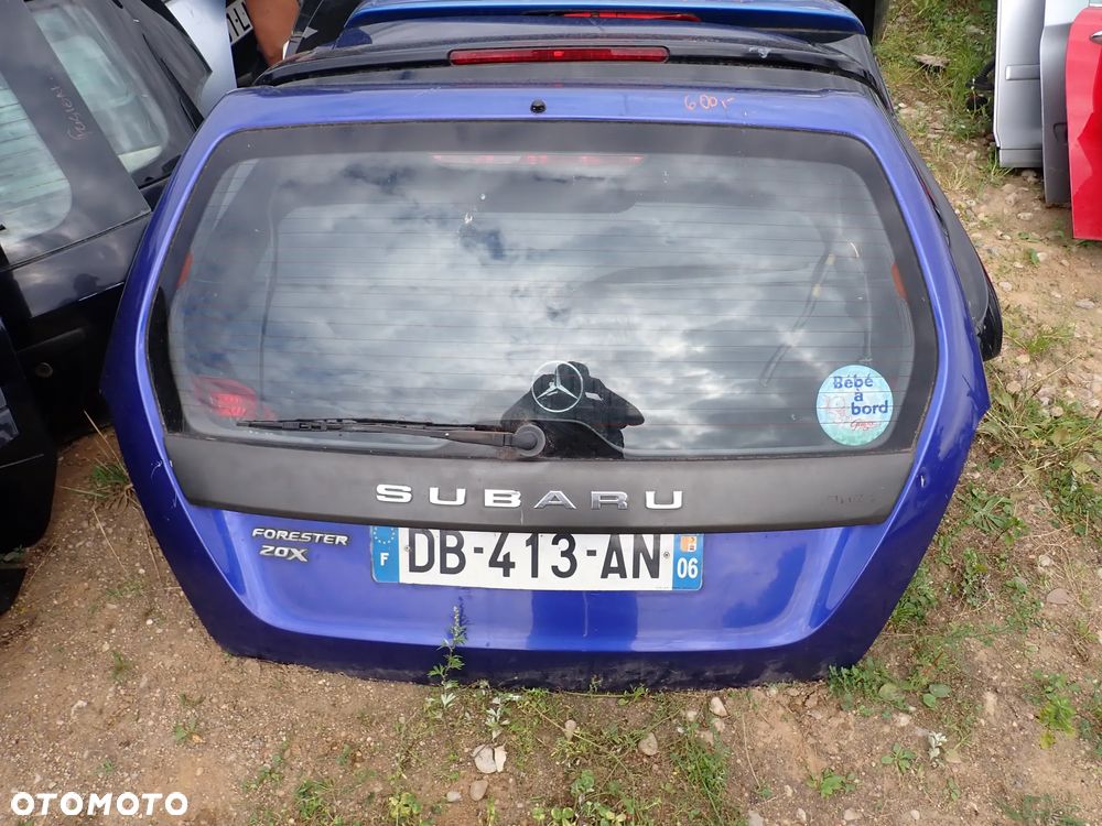 SUBARU FORESTER II KLAPA BAGAŻNIKA