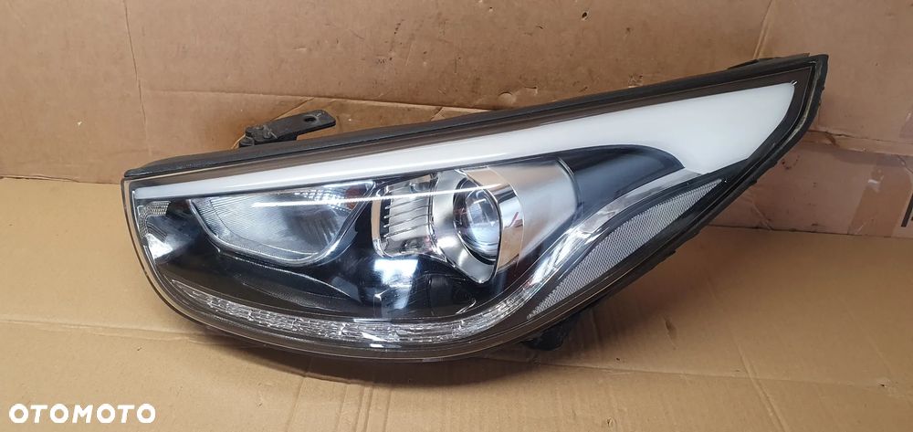 Lampa lewy przód przednia lewa soczewka LED ładna Hyundai IX35 Lift UK - 5