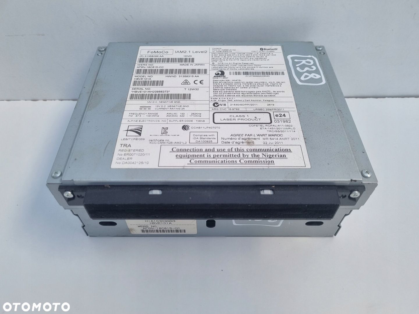 Volvo VOLVO V60 I S60 II V40 II CZYTNIK NAWIGACJI Radio 31358286AA - 1