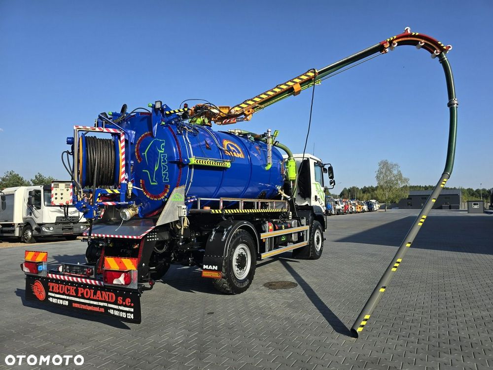 MAN 4x4 WUKO GAMON PW8  do zbierania odpadów płynnych separatorów - 32