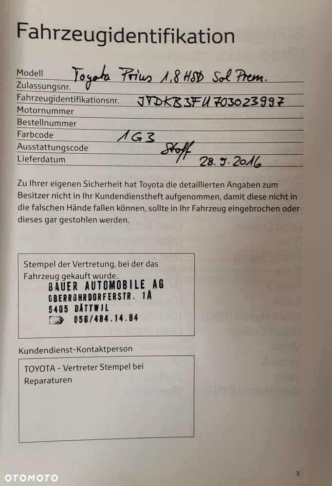 Toyota Prius Hybrid - 28