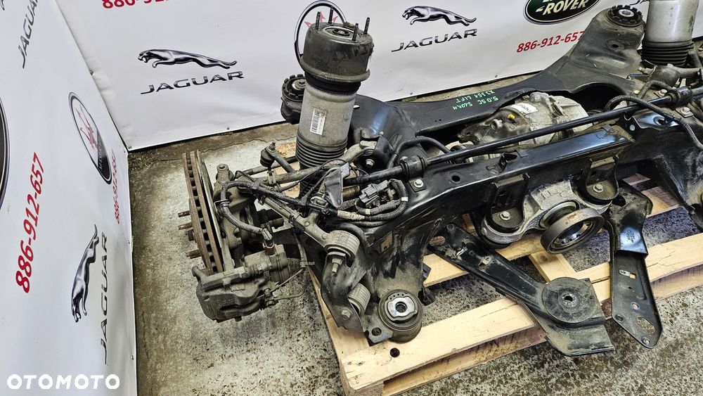 Jaguar XJ 351 LIFT 2015-2019 5.0 SC 508PS 510 KM Kompletne zawieszenie tylne Ława tył Sanki Dyfer Zwrotnica Most 2.56   Amortyzator tył Miech tylny prawy lewy  USA - 3