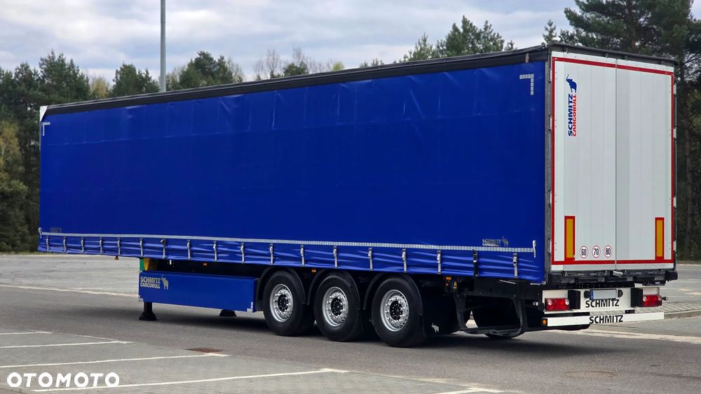 Schmitz Cargobull SCHMITZ CARGOBULL❗️❗️ MODEL 2021 / FIRANKA STANDARD / 2x OŚ PODNOSZONA / PALECIARA / OSIE SCHMITZ / DACH PODNOSZONY HYDRAULICZNIE / CERTYFIKAT XL CODE / HAMULCE TARCZOWE / MULTILOCK / NIESPOTYKANA KONFIGURACJA / JAK NOWA ❗️❗️ - 3